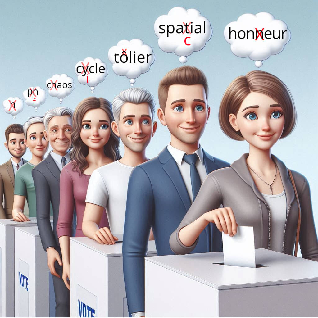 voter pour l'orthographe